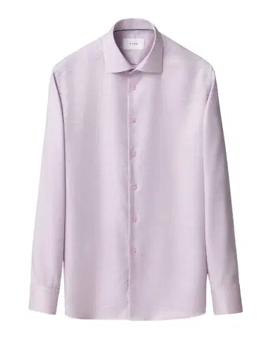 Eton Men's Slim Fit Micro-Pattern Twill Dress Shirt | Thumbnail 1