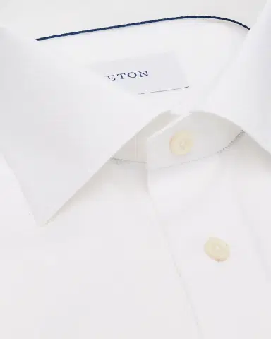 Eton Men's Slim Fit Textured Dobby Dress Shirt | Thumbnail 2 Eton Men's Slim Fit Textured Dobby Dress Shirt | Thumbnail 2