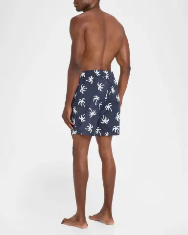 Onia Men 's Charles 7" Inseam Palms Swim Trunks | Thumbnail 3