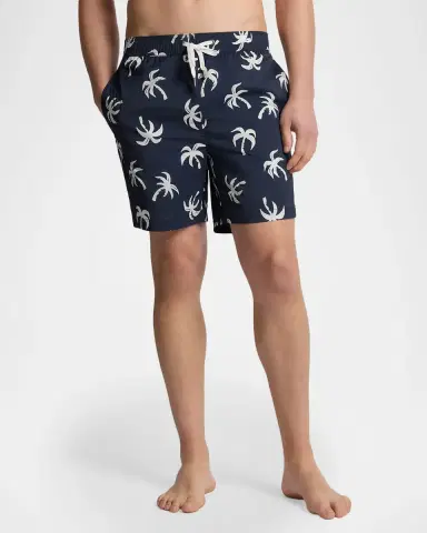 Onia Men 's Charles 7" Inseam Palms Swim Trunks | Thumbnail 4