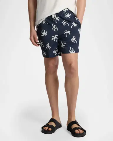 Onia Men 's Charles 7" Inseam Palms Swim Trunks | Thumbnail 6