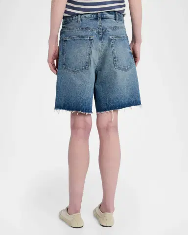 Nili Lotan Russel Denim Shorts | Thumbnail 3