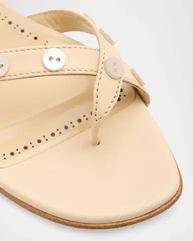 Manolo Blahnik Irafli Leather Thong Sandals | Thumbnail 5 Manolo Blahnik Irafli Leather Thong Sandals | Thumbnail 5