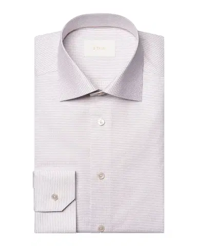 Eton Men's Contemporary Fit Micro-Pattern Elevated Dress Shirt | Thumbnail 1 Eton Men's Contemporary Fit Micro-Pattern Elevated Dress Shirt | Thumbnail 1