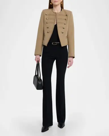Nili Lotan Blondie Open Military Jacket | Thumbnail 2 Nili Lotan Blondie Open Military Jacket | Thumbnail 2