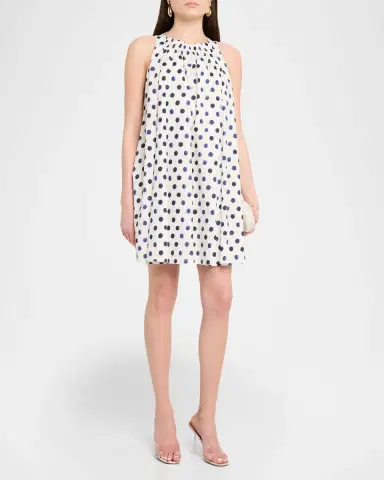 MISA Los Angeles Louisa Polka-Dot Mini Dress | Thumbnail 2