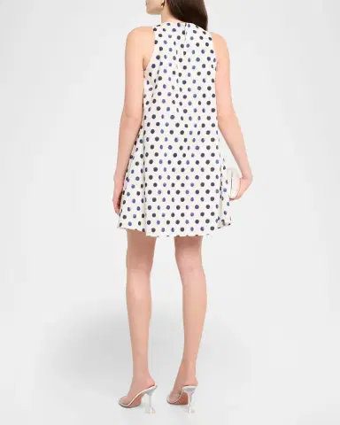 MISA Los Angeles Louisa Polka-Dot Mini Dress | Thumbnail 3