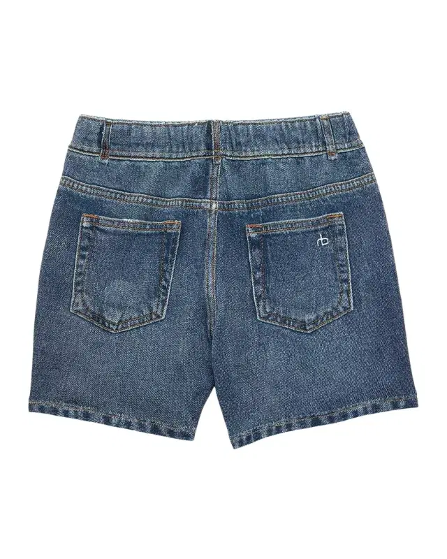 Kid 's Mini rb Miramar Terry Pull-On Shorts, Size 12M-10