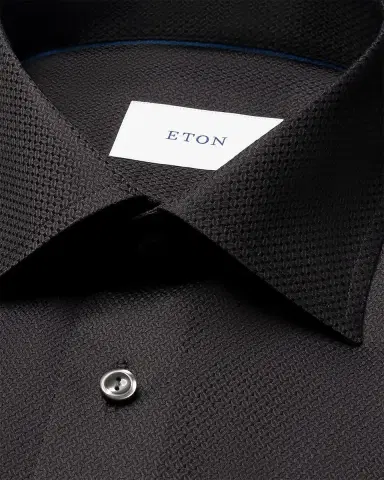 Eton Men's Slim Fit Textured Dobby Dress Shirt | Thumbnail 6 Eton Men's Slim Fit Textured Dobby Dress Shirt | Thumbnail 6