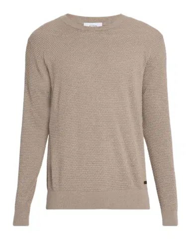 Eton Men's Structured Cotton Knit Crewneck Sweater | Thumbnail 1