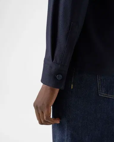 Eton Men's Wool Cashmere Shirt Jacket | Thumbnail 8 Eton Men's Wool Cashmere Shirt Jacket | Thumbnail 8