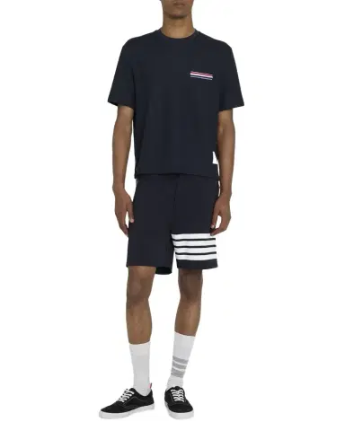 Thom Browne Men's Milano Oversized Pocket T-Shirt | Thumbnail 1