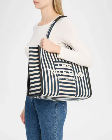 Marc Jacobs The Striped Canvas Large Tote Bag | Thumbnail 2 Marc Jacobs The Striped Canvas Large Tote Bag | Thumbnail 2
