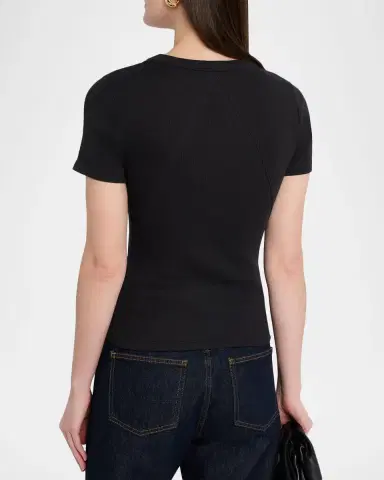 Rag & Bone The Essential Ribbed Tee | Thumbnail 2