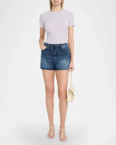 Rag & Bone The Essential Ribbed Tee | Thumbnail 13