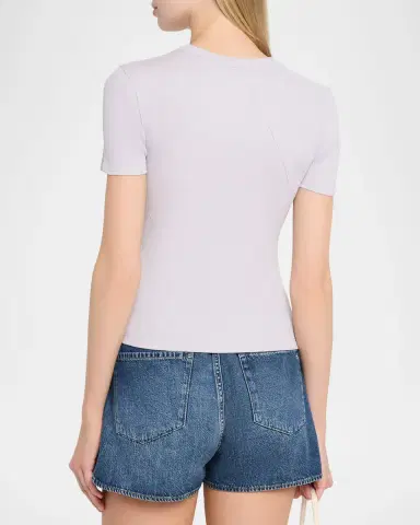 Rag & Bone The Essential Ribbed Tee | Thumbnail 14