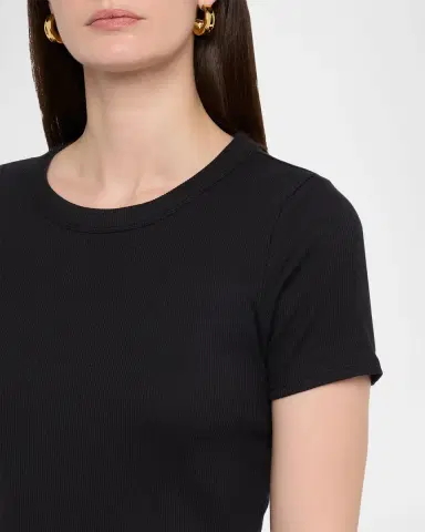 Rag & Bone The Essential Ribbed Tee | Thumbnail 4