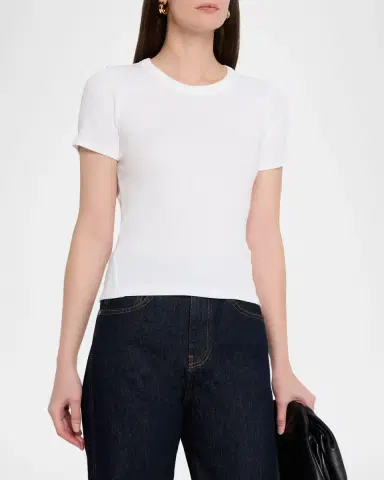 Rag & Bone The Essential Ribbed Tee | Thumbnail 7
