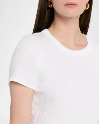 Rag & Bone The Essential Ribbed Tee | Thumbnail 8