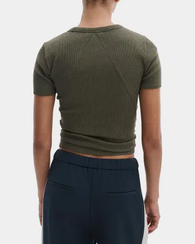 Rag & Bone The Essential Ribbed Tee | Thumbnail 10