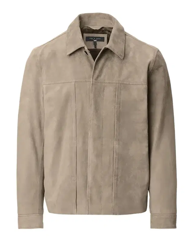 Men 's Dwight Suede Shirt Jacket