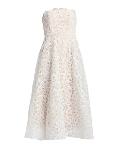 Milly Petunia Strapless Embroidered Lace Gown | Thumbnail 1 Milly Petunia Strapless Embroidered Lace Gown | Thumbnail 1