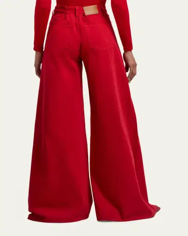 Ralph Lauren Collection Collen Wide-Leg Jeans | Thumbnail 6 Ralph Lauren Collection Collen Wide-Leg Jeans | Thumbnail 6