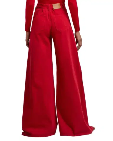 Ralph Lauren Collection Collen Wide-Leg Jeans | Thumbnail 1 Ralph Lauren Collection Collen Wide-Leg Jeans | Thumbnail 1