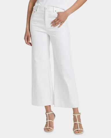 Cinq à Sept Joey Wide-Leg Ankle Jeans | Thumbnail 4