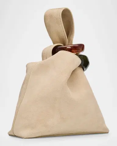 Veronica Beard Swing Stone Loop Suede Bag | Thumbnail 3 Veronica Beard Swing Stone Loop Suede Bag | Thumbnail 3