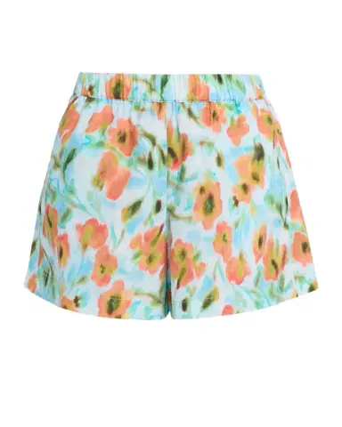 Tanya Taylor Fallon Floral Cotton Shorts | Thumbnail 1 Tanya Taylor Fallon Floral Cotton Shorts | Thumbnail 1