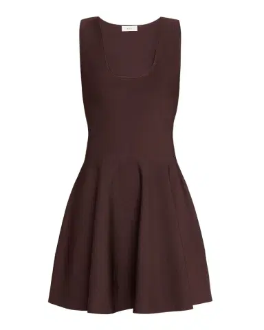 A.L.C. Sera Knit Fit-&-Flare Mini Dress | Thumbnail 1 A.L.C. Sera Knit Fit-&-Flare Mini Dress | Thumbnail 1