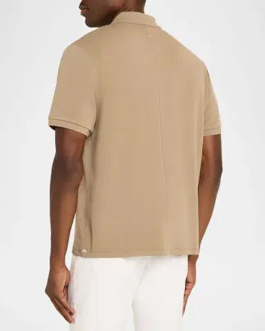 rag & bone Men's Slim Stretch Polo Shirt | Thumbnail 2 rag & bone Men's Slim Stretch Polo Shirt | Thumbnail 2
