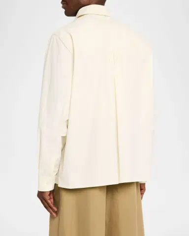 Willy Chavarria Men's Corcoran Button-Down Workshirt | Thumbnail 3