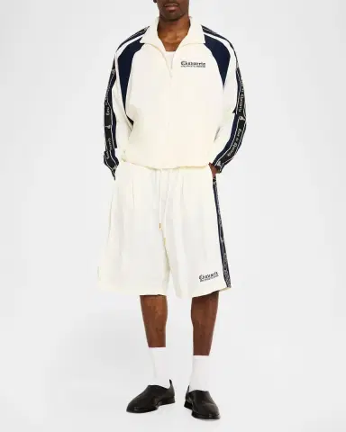 Willy Chavarria Men's Casa De Chavarria Tape Track Jacket | Thumbnail 2