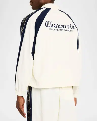 Willy Chavarria Men's Casa De Chavarria Tape Track Jacket | Thumbnail 3