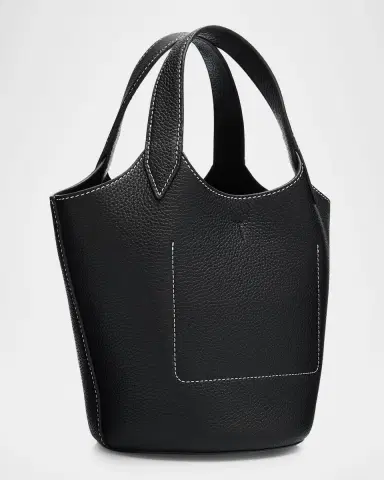 Veronica Beard Anchor Grain Leather Top-Handle Bag | Thumbnail 3 Veronica Beard Anchor Grain Leather Top-Handle Bag | Thumbnail 3