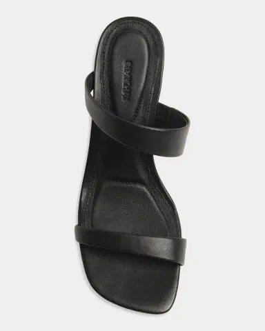 Simkhai 75mm Marion Leather Oyster Mule Sandals | Thumbnail 2 Simkhai 75mm Marion Leather Oyster Mule Sandals | Thumbnail 2