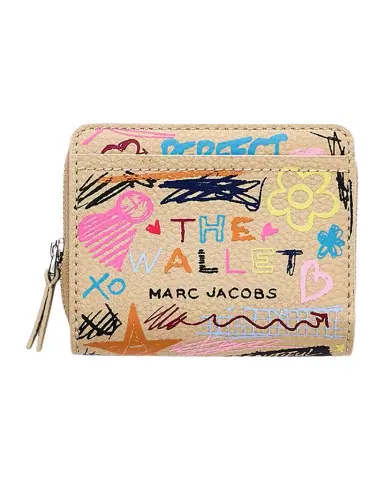 Marc Jacobs The Punk Scribble Mini Compact Wallet | Thumbnail 1