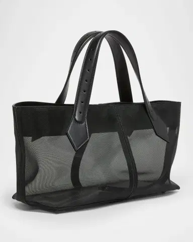 Proenza Schouler East West Chelsea Mesh Tote Bag | Thumbnail 3 Proenza Schouler East West Chelsea Mesh Tote Bag | Thumbnail 3