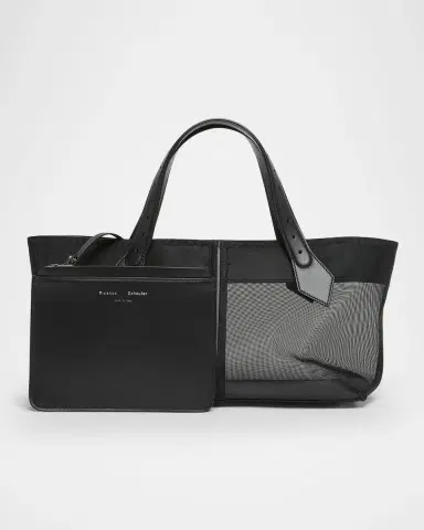 Proenza Schouler East West Chelsea Mesh Tote Bag | Thumbnail 6 Proenza Schouler East West Chelsea Mesh Tote Bag | Thumbnail 6