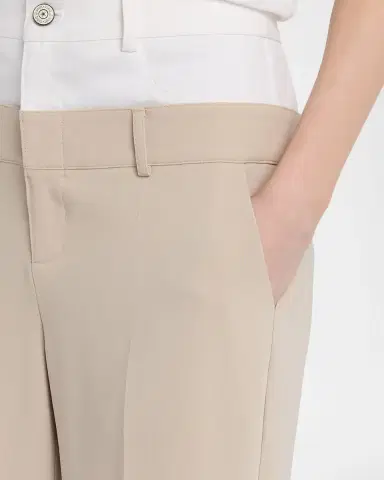 Cinq à Sept Dionne Mixed Media Straight-Leg Pants | Thumbnail 5