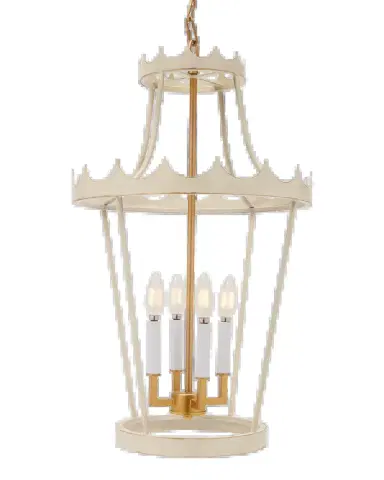 Old World Design Citadel 27" 4-Light Lantern Chandelier | Thumbnail 2 Old World Design Citadel 27" 4-Light Lantern Chandelier | Thumbnail 2