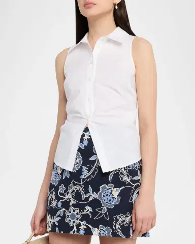 TANYA TAYLOR Hannah Tie-Back Top | Thumbnail 4 TANYA TAYLOR Hannah Tie-Back Top | Thumbnail 4