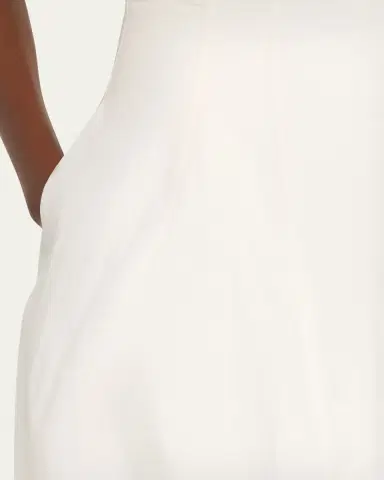 A.L.C. Veda Stretch Cotton Midi Skirt | Thumbnail 5 A.L.C. Veda Stretch Cotton Midi Skirt | Thumbnail 5