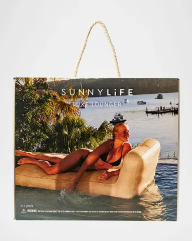 Sunnylife Tierra Rattan Luxe Lie-On Inflatable Lounger | Thumbnail 5 Sunnylife Tierra Rattan Luxe Lie-On Inflatable Lounger | Thumbnail 5