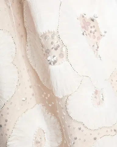 Milly Arianna Tulle Flower Beaded Dress | Thumbnail 6