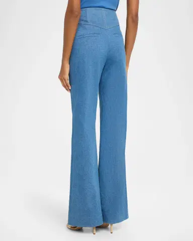 Veronica Beard Frenkle Denim Pants | Thumbnail 2