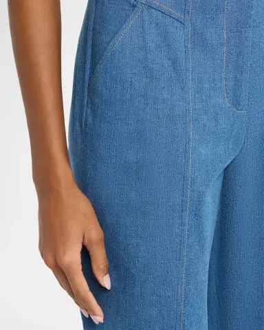 Veronica Beard Frenkle Denim Pants | Thumbnail 4