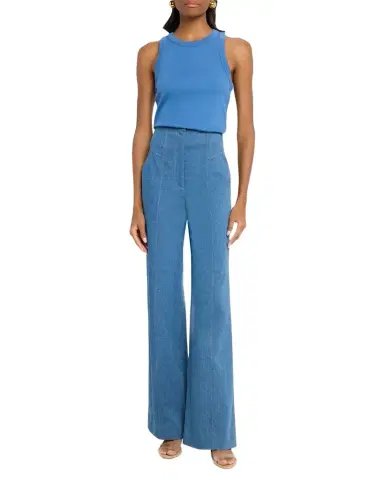Veronica Beard Frenkle Denim Pants | Thumbnail 1